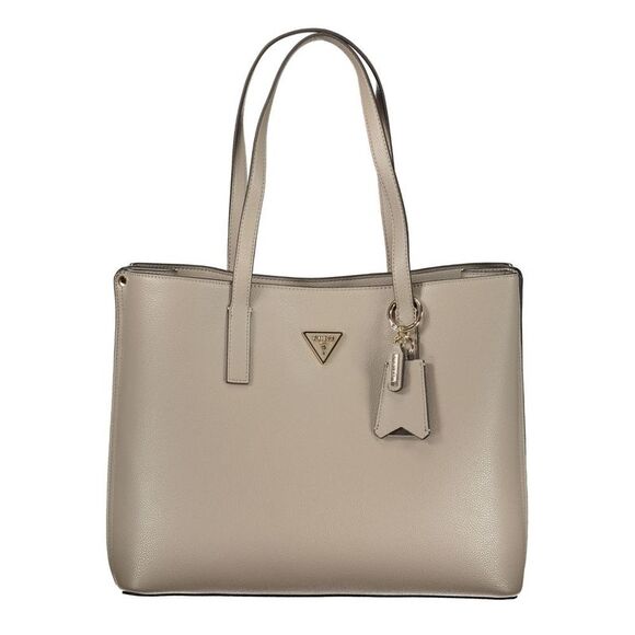 Guess Jeans Grigio Poliuretano Women's Women's Handbag